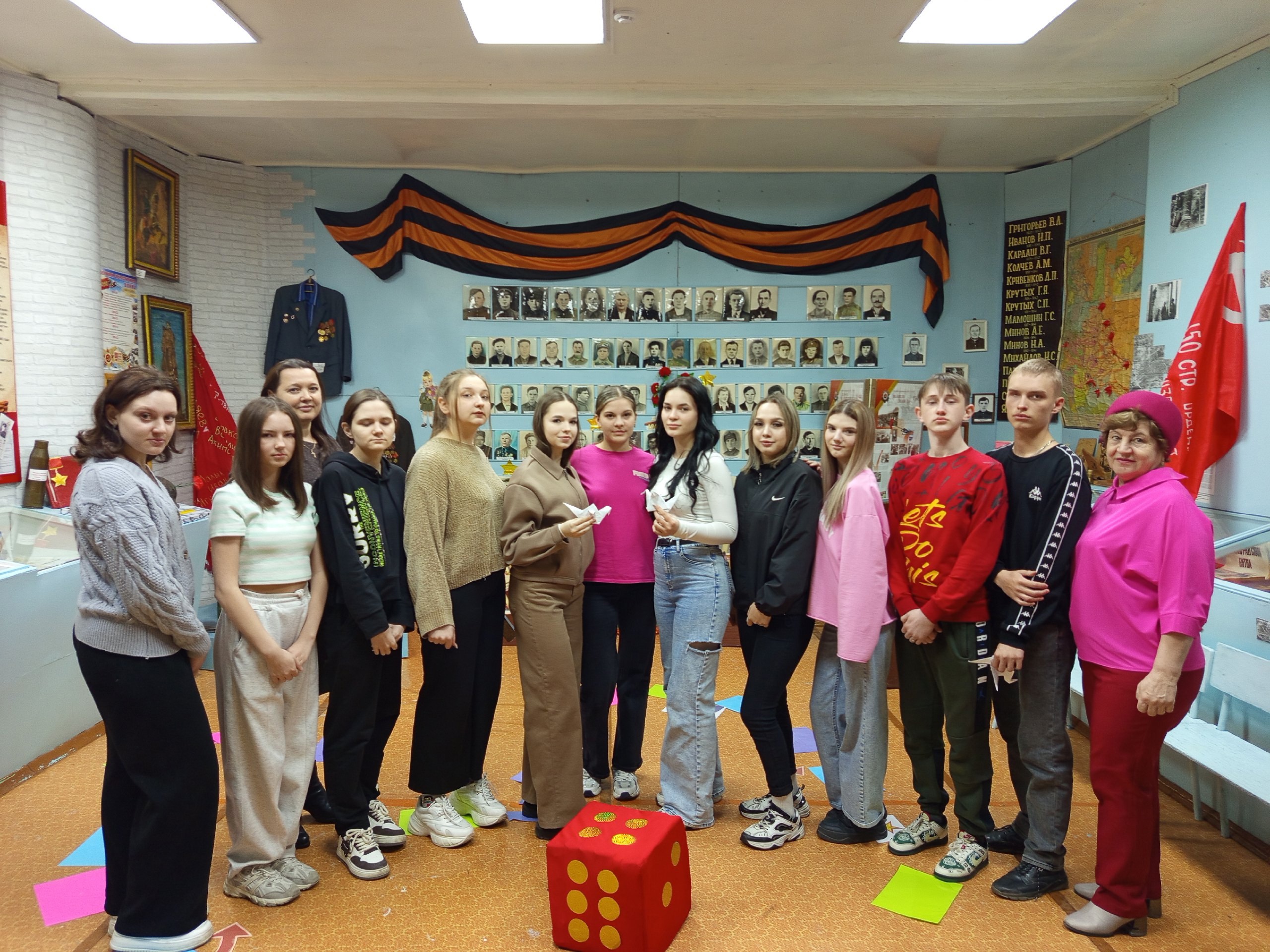 Встречаем гостей на Музейный урок.