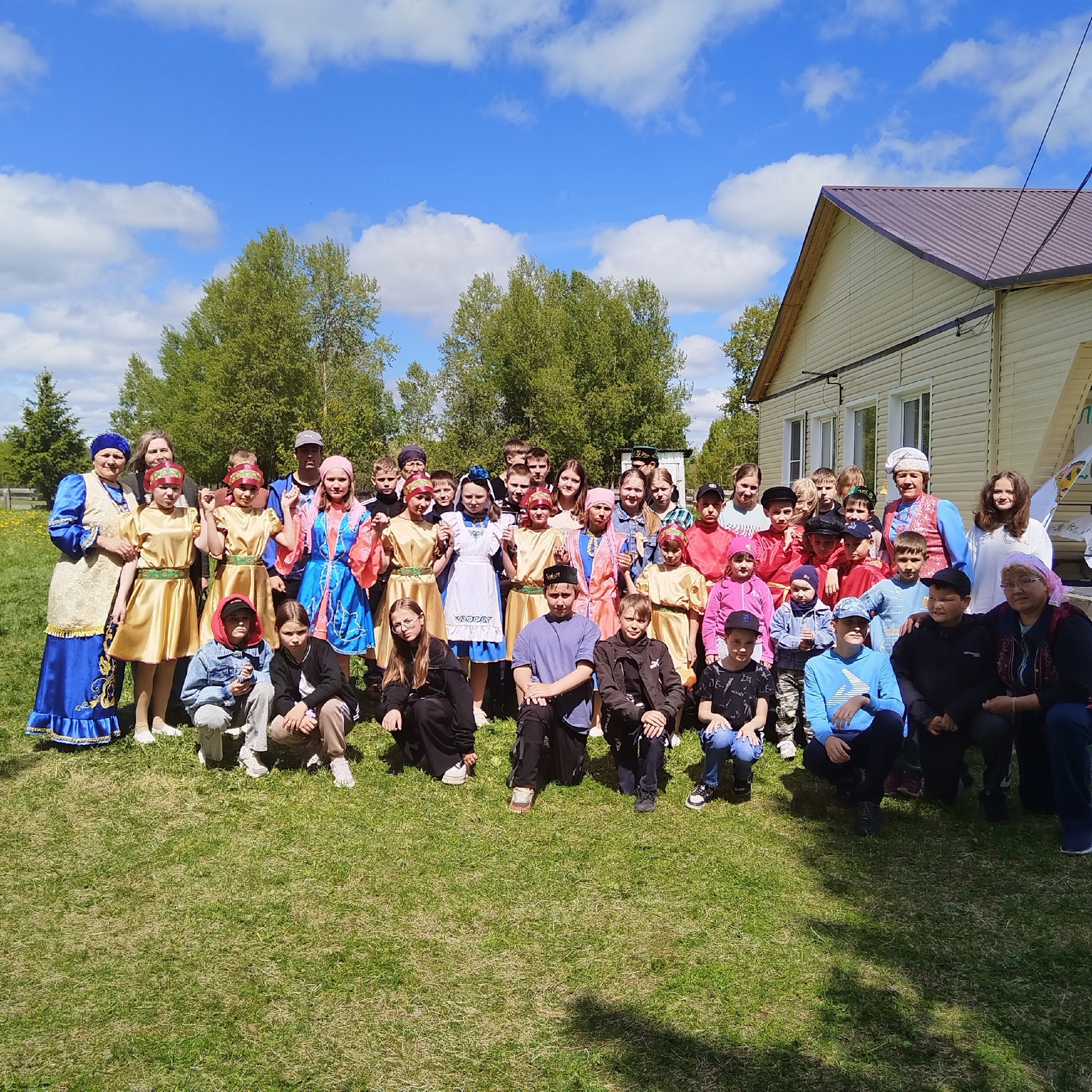 В гости к татарам Большеулуйского района.